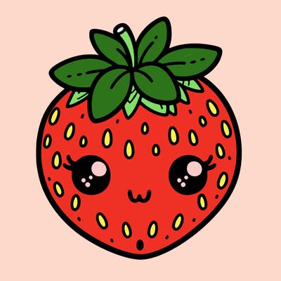 cute strawberry