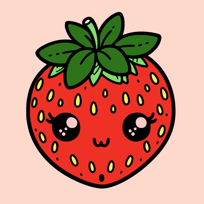 cute strawberry