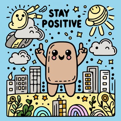stay positive