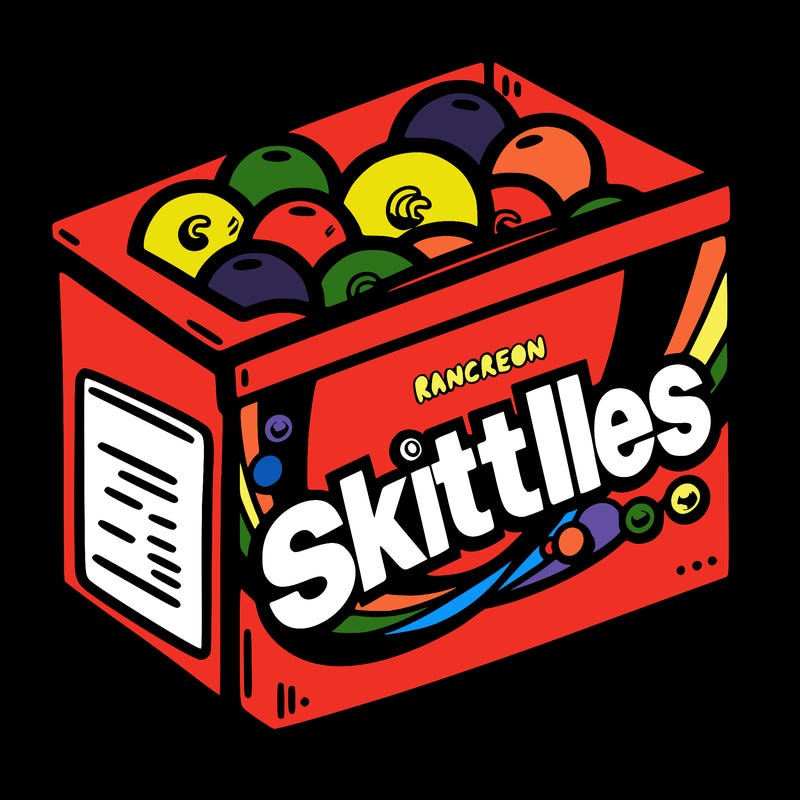skittles box