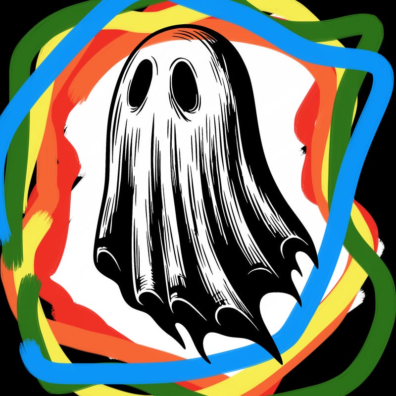 realistic creepy ghost