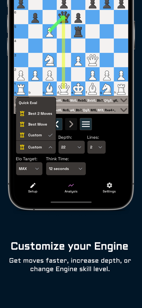 Chess Move - Stockfish Engine - Games App | MWM