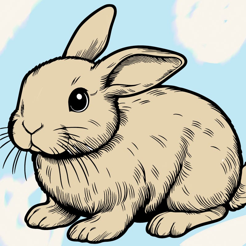 realistic bunny