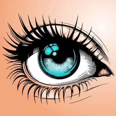 realistic eye