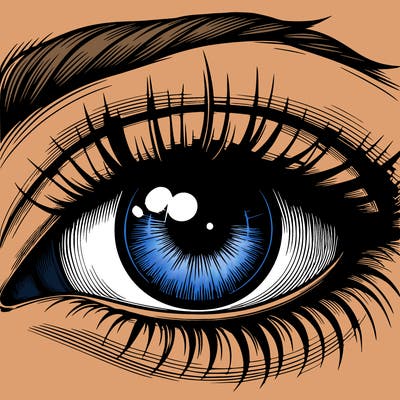 realistic eye