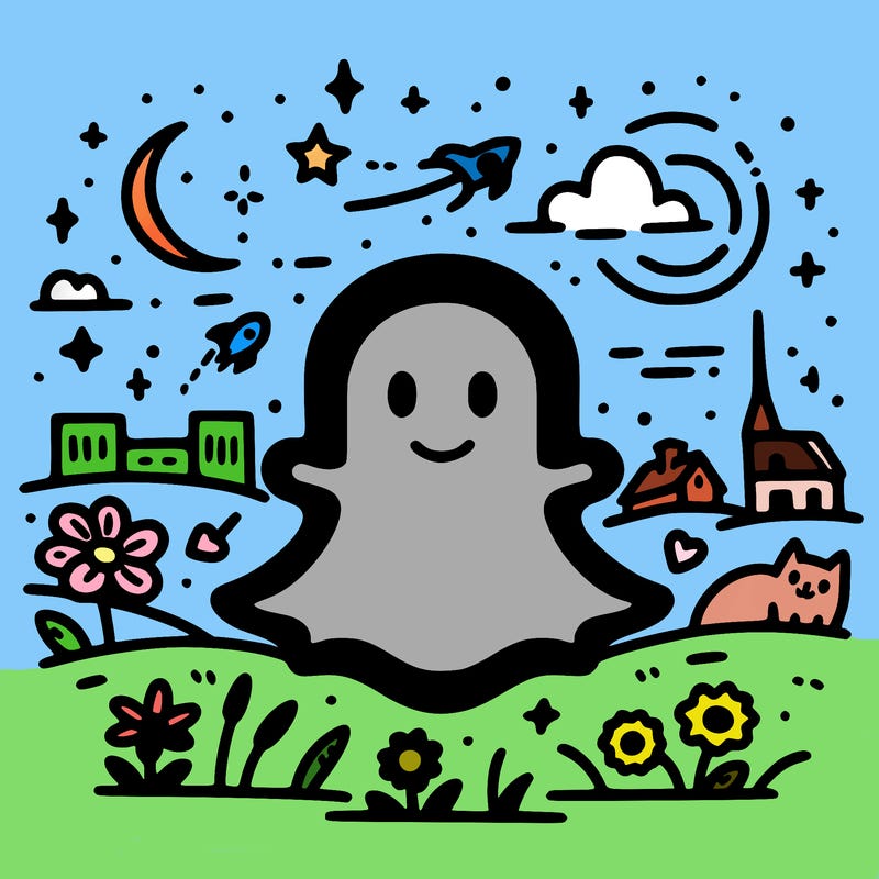 regular snapchat logo