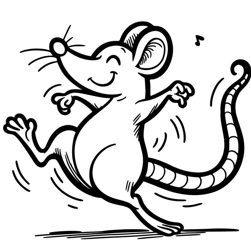 a dancing rat