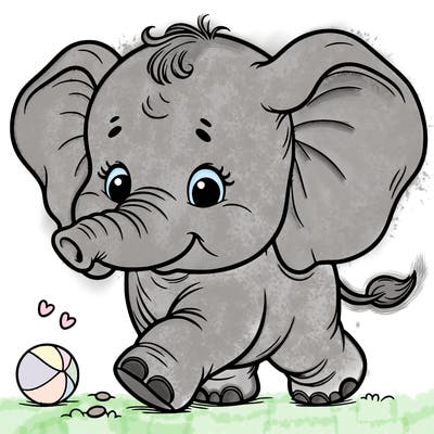 baby elephant
