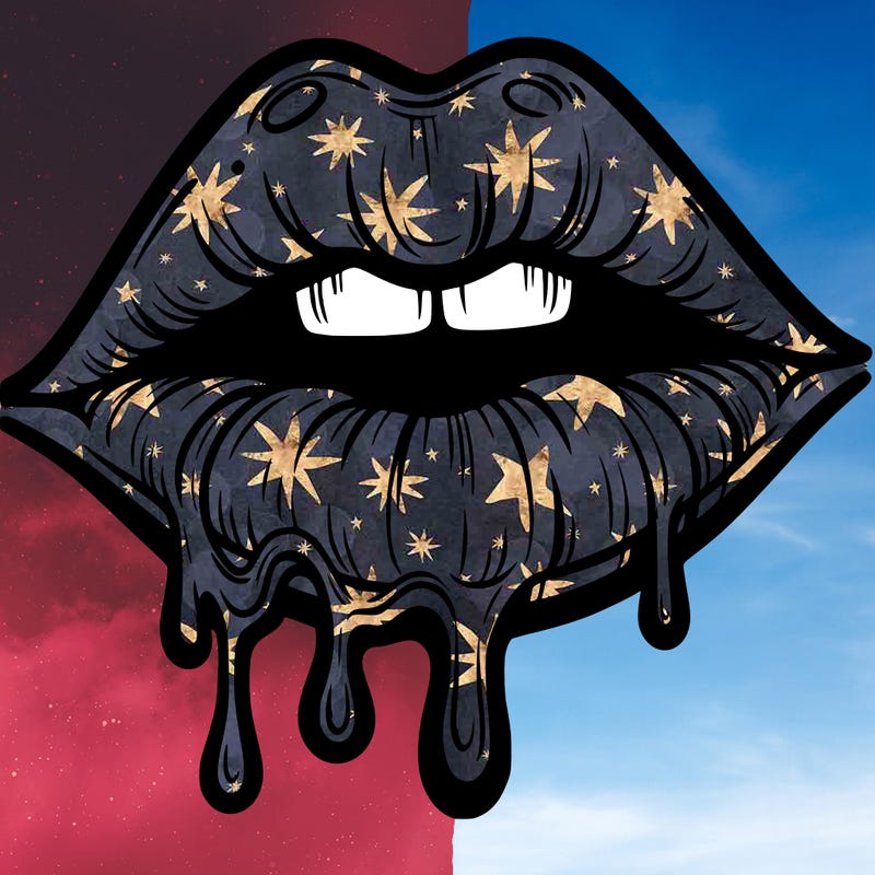 lips that look realistic and drip