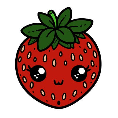 cute strawberry