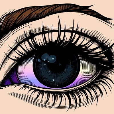 realistic eye