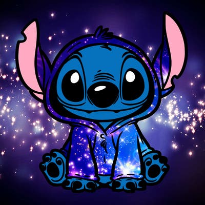 stitch in a dog costume