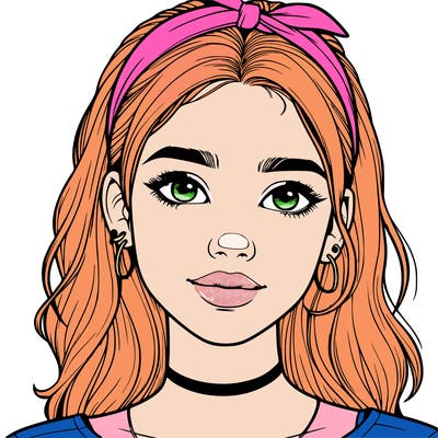 realistic teenage girl
