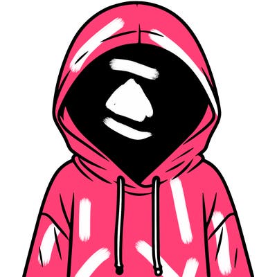 faceless girl in hoodie