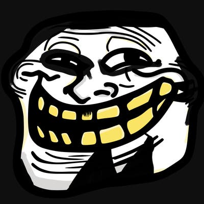 meme troll face