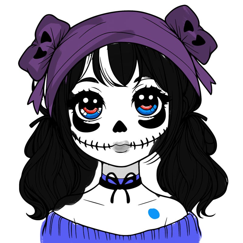 realistic girl halloween