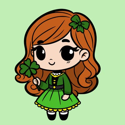 saint patrick’s day girl
