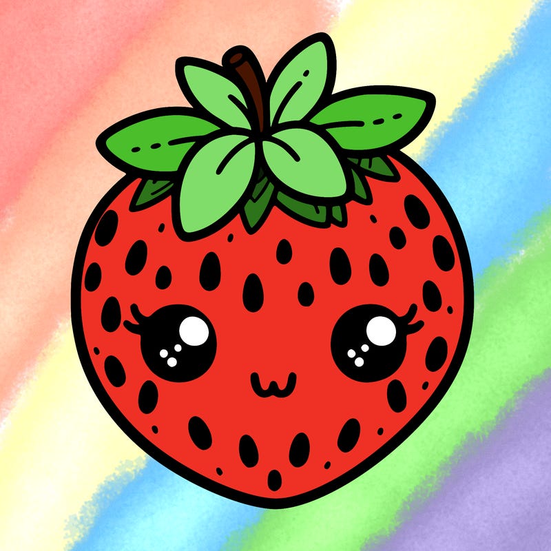 cute strawberry