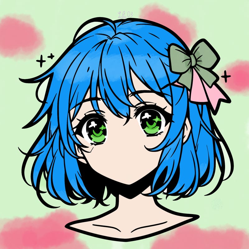 anime girl face
