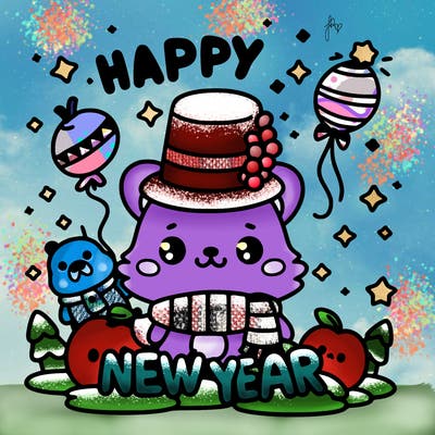 message : happy new year