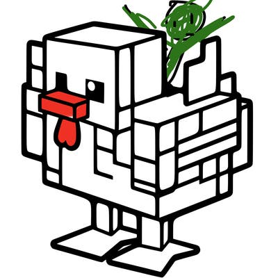 minecraft chicken