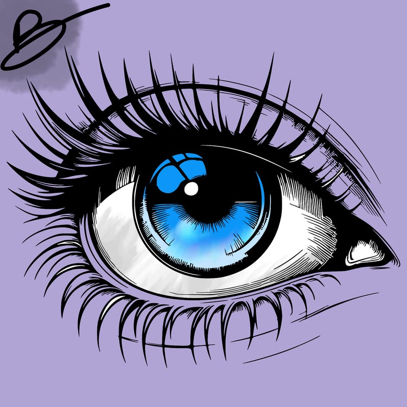realistic eye
