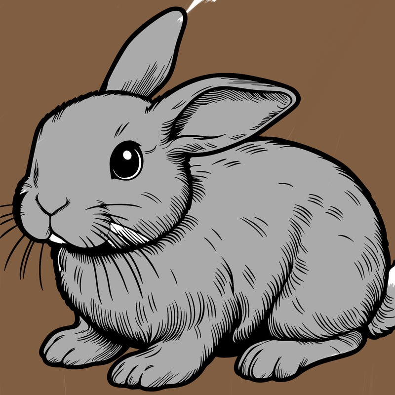 realistic bunny