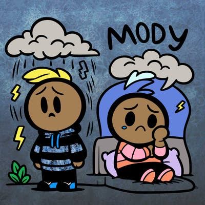 moody