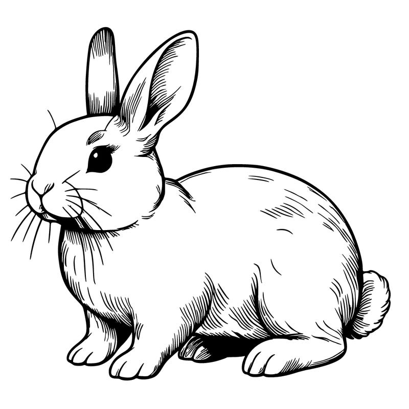 realistic bunny