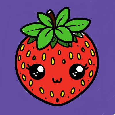 cute strawberry