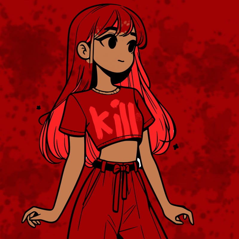 girl in a cute crop top