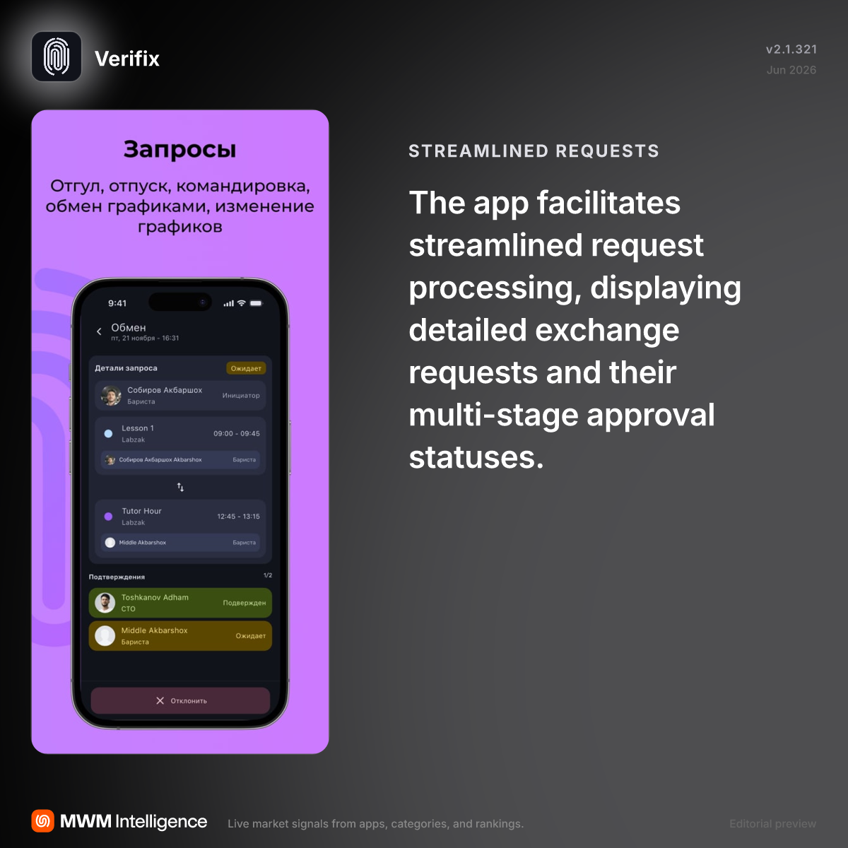 Verifix - Business App | MWM