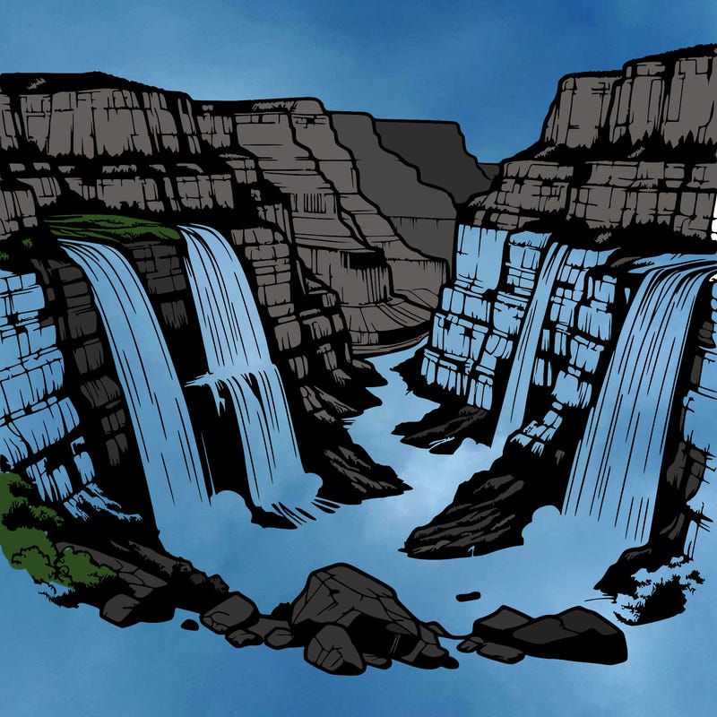 grand canyon waterfall