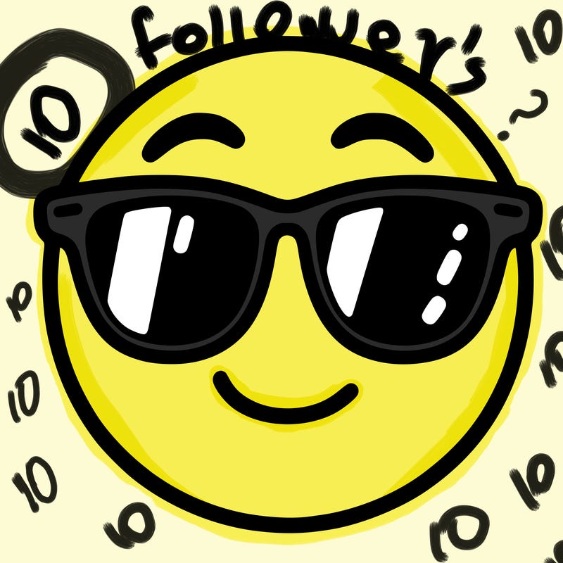 emoji with sunglasses