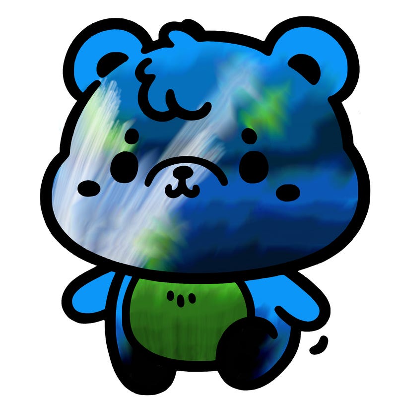 a simple cute little bear