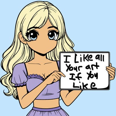 realistic pretty girl holding blank sign