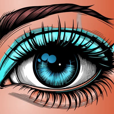realistic eye