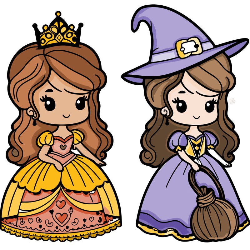 princess as a witch