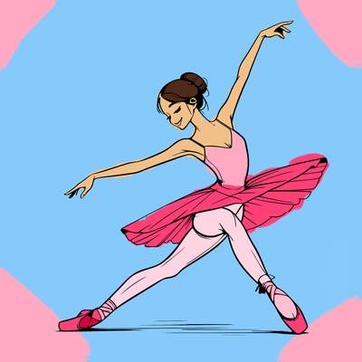 ballerina realistic aesthetic