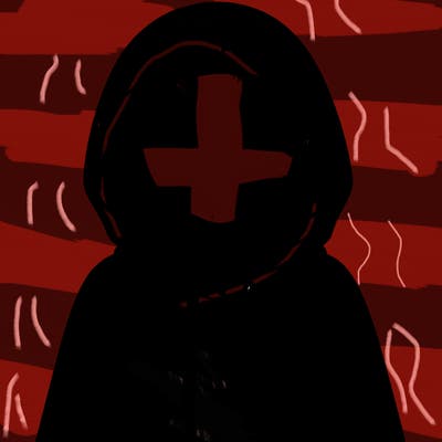 faceless girl in hoodie