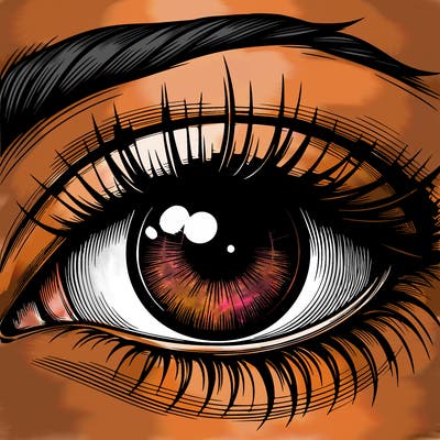 realistic eye