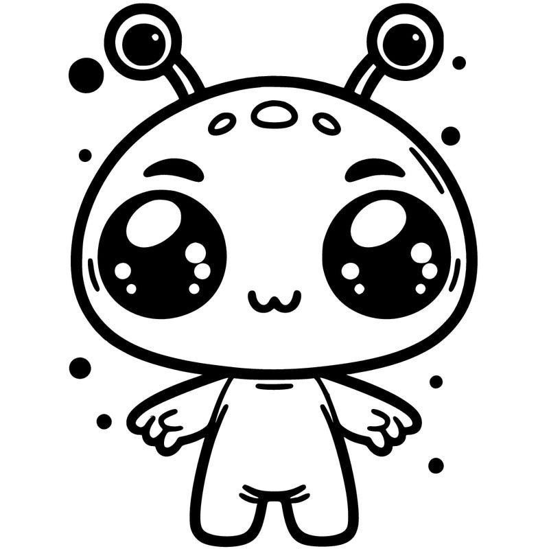 cute baby alien