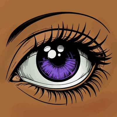 realistic eye