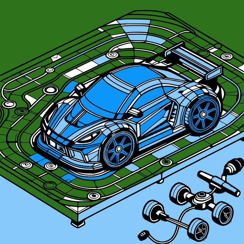 3d car circuit game