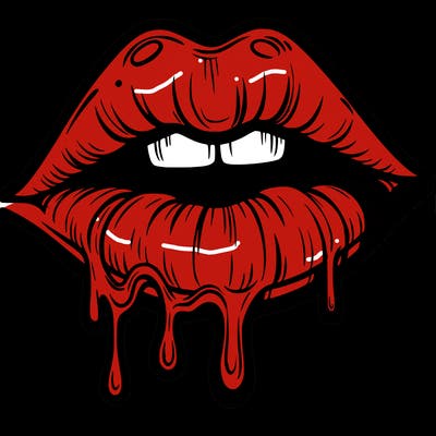 lips that look realistic and drip