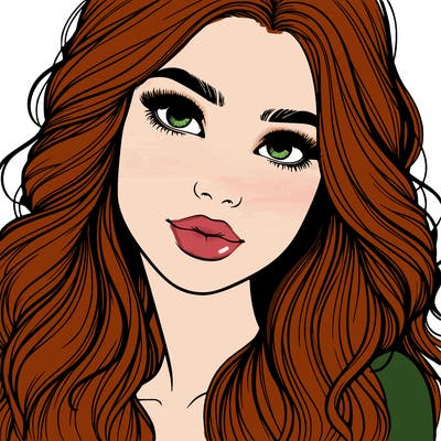 beautiful realistic girl