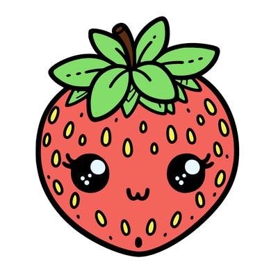 cute strawberry