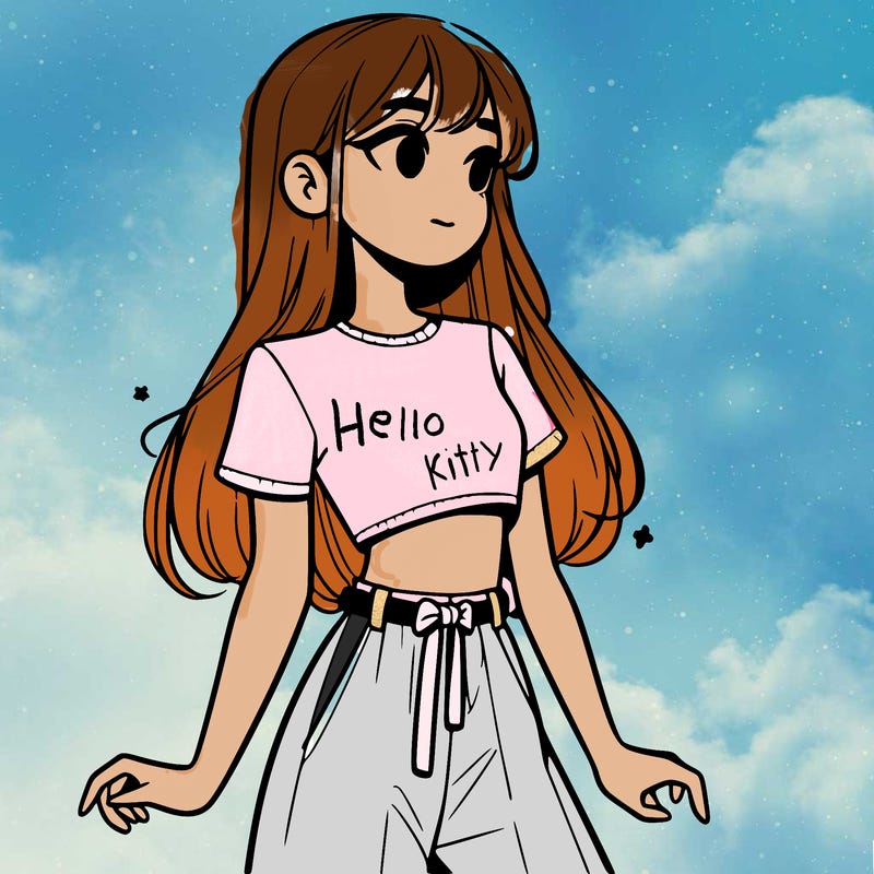 girl in a cute crop top