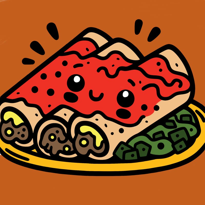 simple and tasty enchiladas