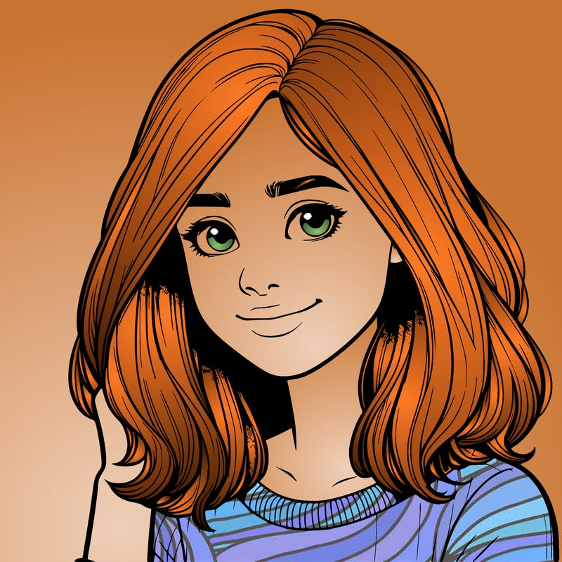 realistic teenage girl